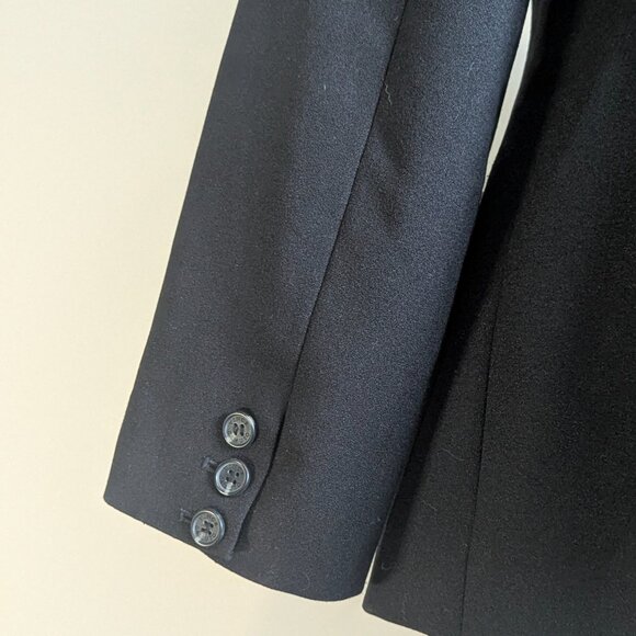 Vince Camuto Black Tailored Blazer - Size 10 - Picture 6 of 11